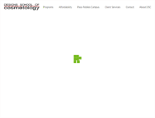 Tablet Screenshot of designsschool.edu